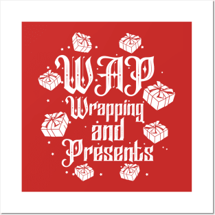 WAP: Wrapping and Presents Cardi b parody Posters and Art